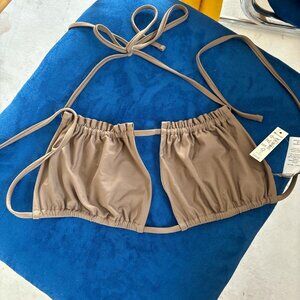 Olive Colored Madewell Bikini Swimsuit